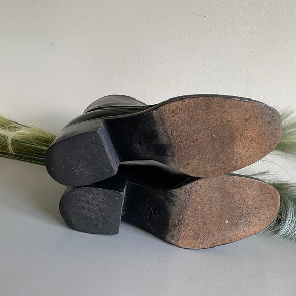 Alexander McQueen Women's Leather Ankle Boots Sz 10 - Picture 11 of 16